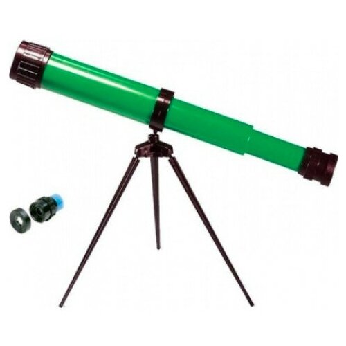 Телескоп детский на триподе (зеленый)