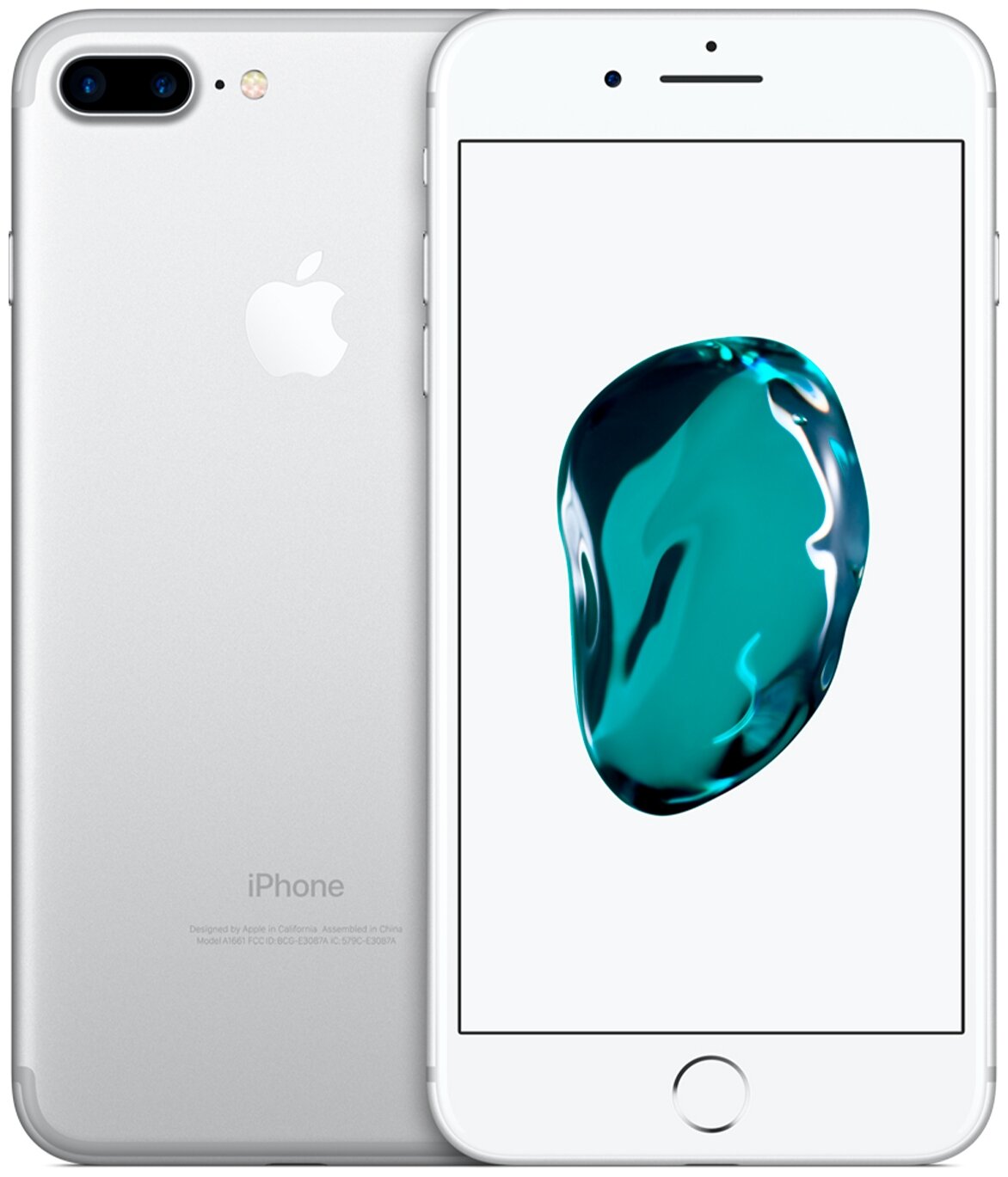 Смартфон Apple iPhone 7 Plus 128 ГБ, 1 nano SIM, серебристый