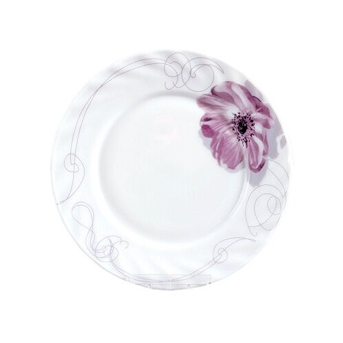 фото Тарелка плоская 20см шиповник hp80-#2 коралл