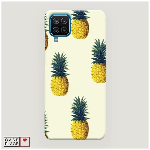 фото Чехол пластиковый samsung galaxy a12 еда арт 12 case place