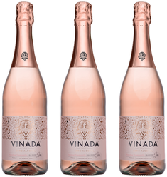 Безалкогольное игристое вино VINADA Tinteling Tempranillo Rose (0%) 750 ml, 3 шт
