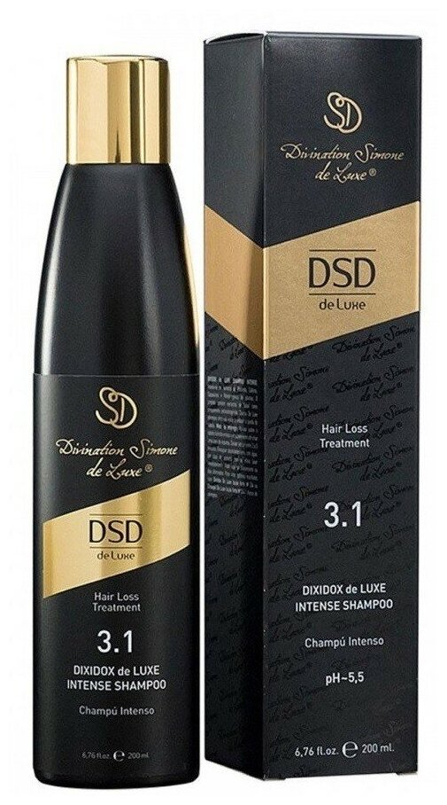 Шампунь от выпадения волос - DSD DIXIDOX DE LUXE INTENSE SHAMPOO № 3.1200мл