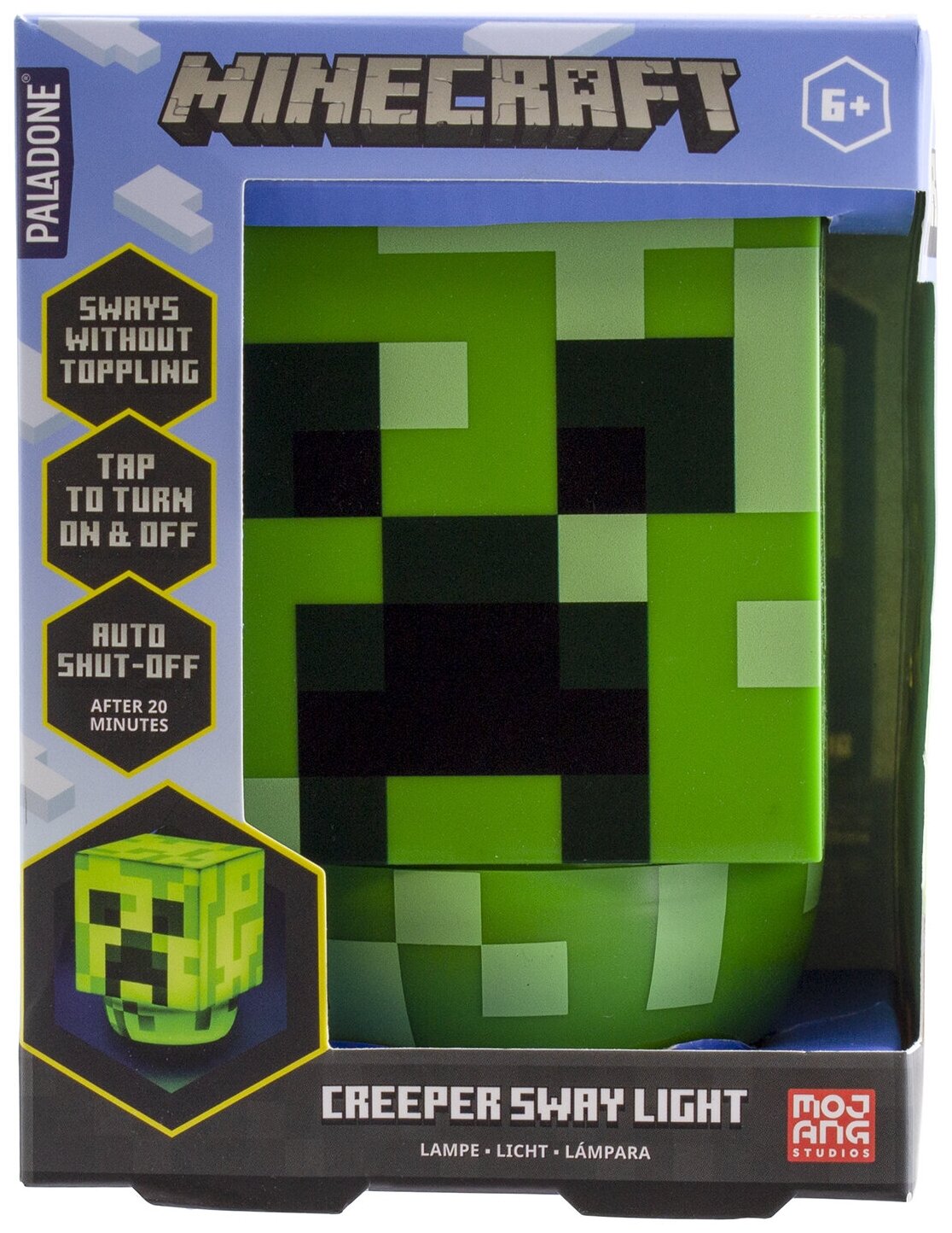 Светильник Minecraft Creeper Sway Light PP8089MCF - фотография № 2