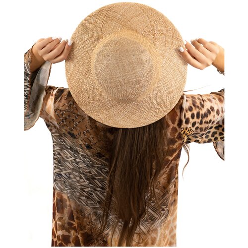 фото Шляпа женская соломенная канотье русь модерн