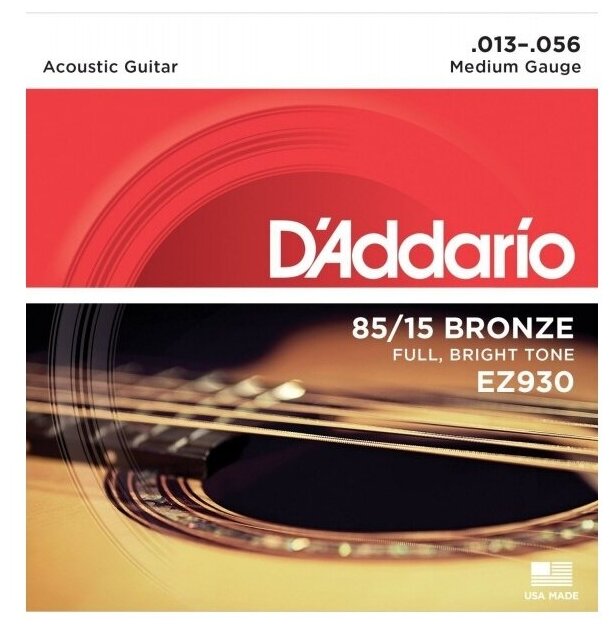 D ADDARIO EZ930 Струны для акустической гитары