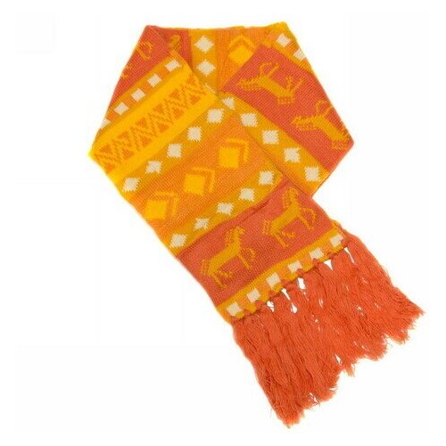 фото Шарф с кисточками "winter", микс дизайнов, 185*16см без бренда