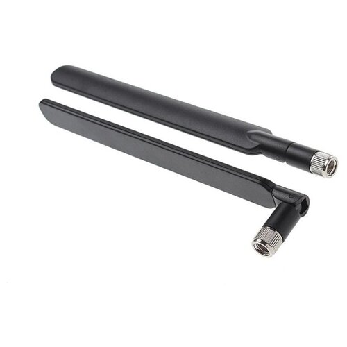 Антенна 5dBi 3G4G LTE для маршрутизаторов роутеров Huawei и ZTE SMA-male черная комплект из 2шт 690₽