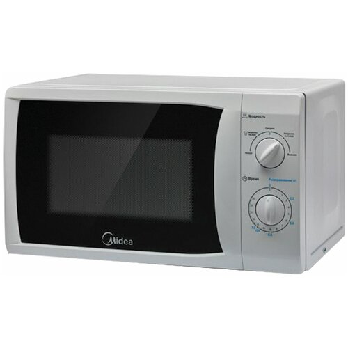 Микроволновая печь MIDEA MM720CFB объем 20 л мощность 700 Вт механическое управление белая цена за 1 шт 687500₽
