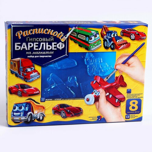 Набор для творчества Расписной гипсовый барельеф Техника большой 778₽