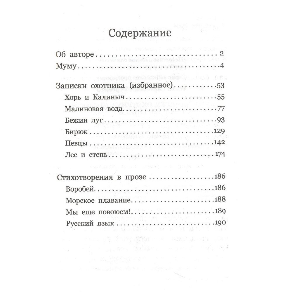 Муму Записки охотника Стихотворения в прозе - фото №5