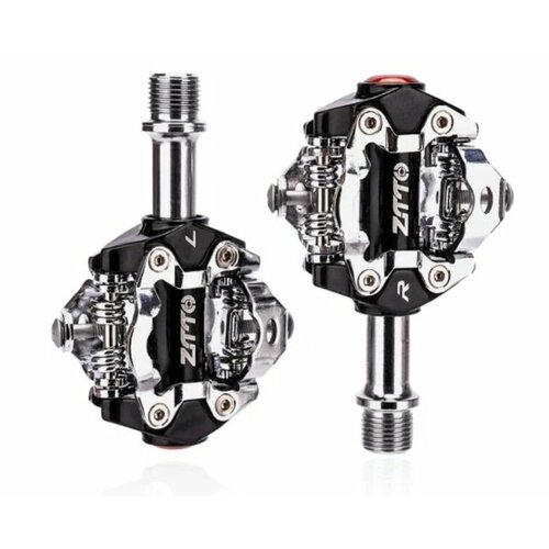 фото Педали контактные ztto, jt-pd20sjt, серебристо-черный