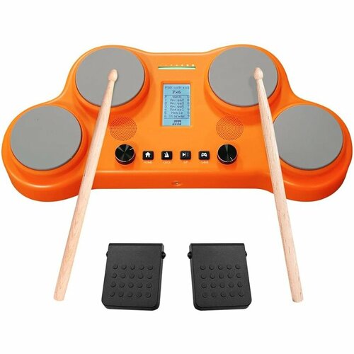 портативная ударная установка arborea arpd Электронная ударная установка Rockdale Impulse Mini Orange