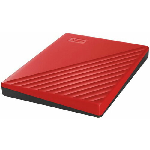 Внешний жесткий диск 2.5 5 Tb USB 3.2 Gen1 Western Digital WD My Passport красный внешний жесткий диск 2tb western digital my passport red wdbyvg0020brd