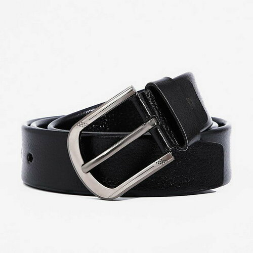 фото Ремень сима-ленд, размер 120, черный сима-лэнд