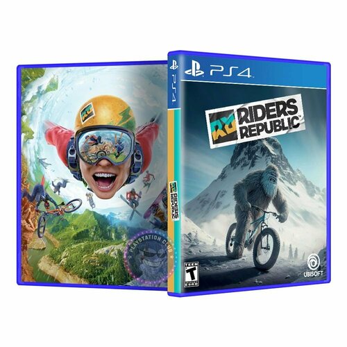 Эксклюзивная обложка для игры Riders Republic №1 (PS4) ps4 игра ubisoft riders republic