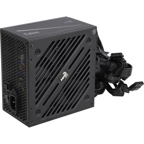 AeroCool Блок питания Aerocool ATX 600W CYLON 600 80+ (24+4+4pin) APFC 120mm fan color 5xSATA RTL — фото 2