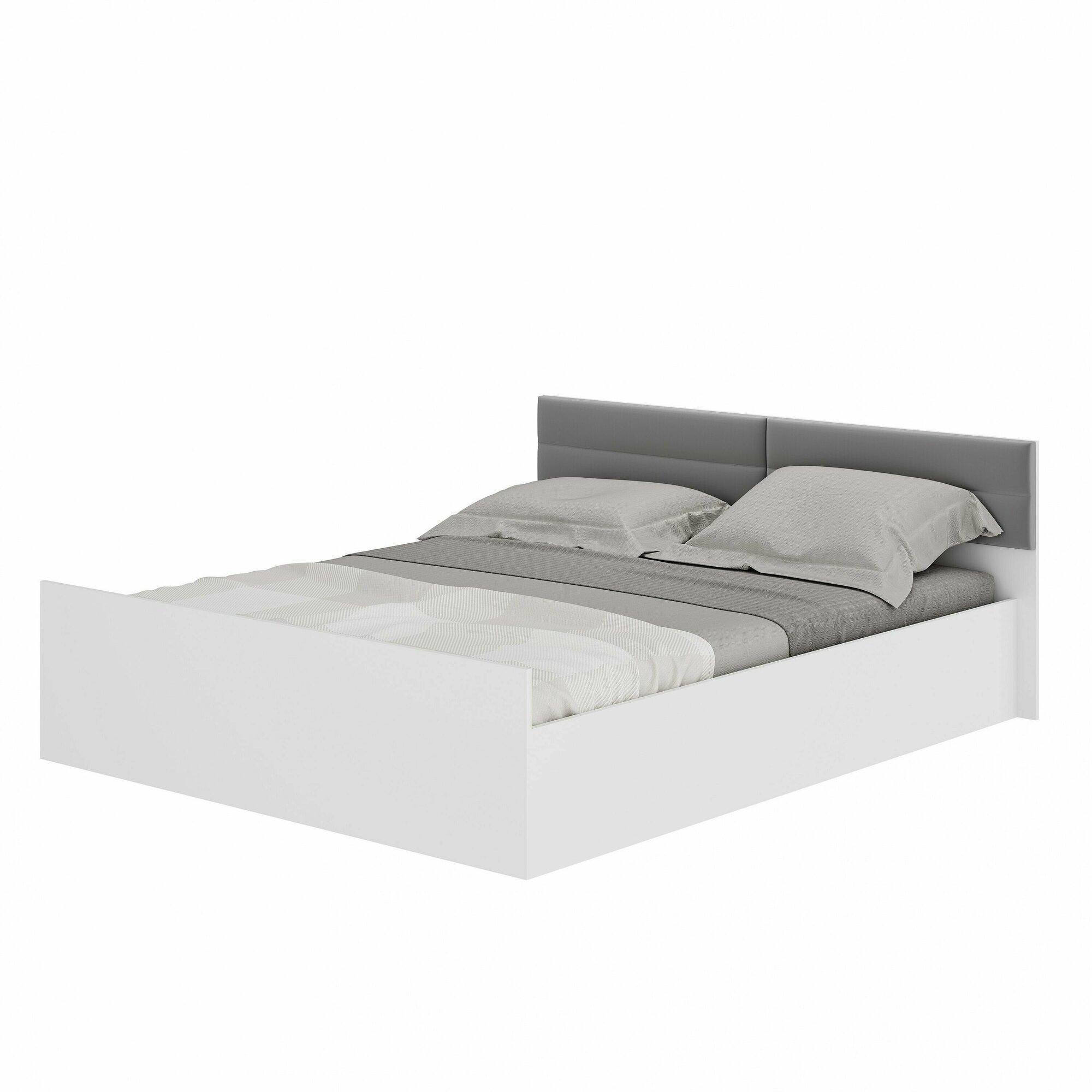 фото Кровать с настилом ЛДСП Фьюжн КР-18 160х200