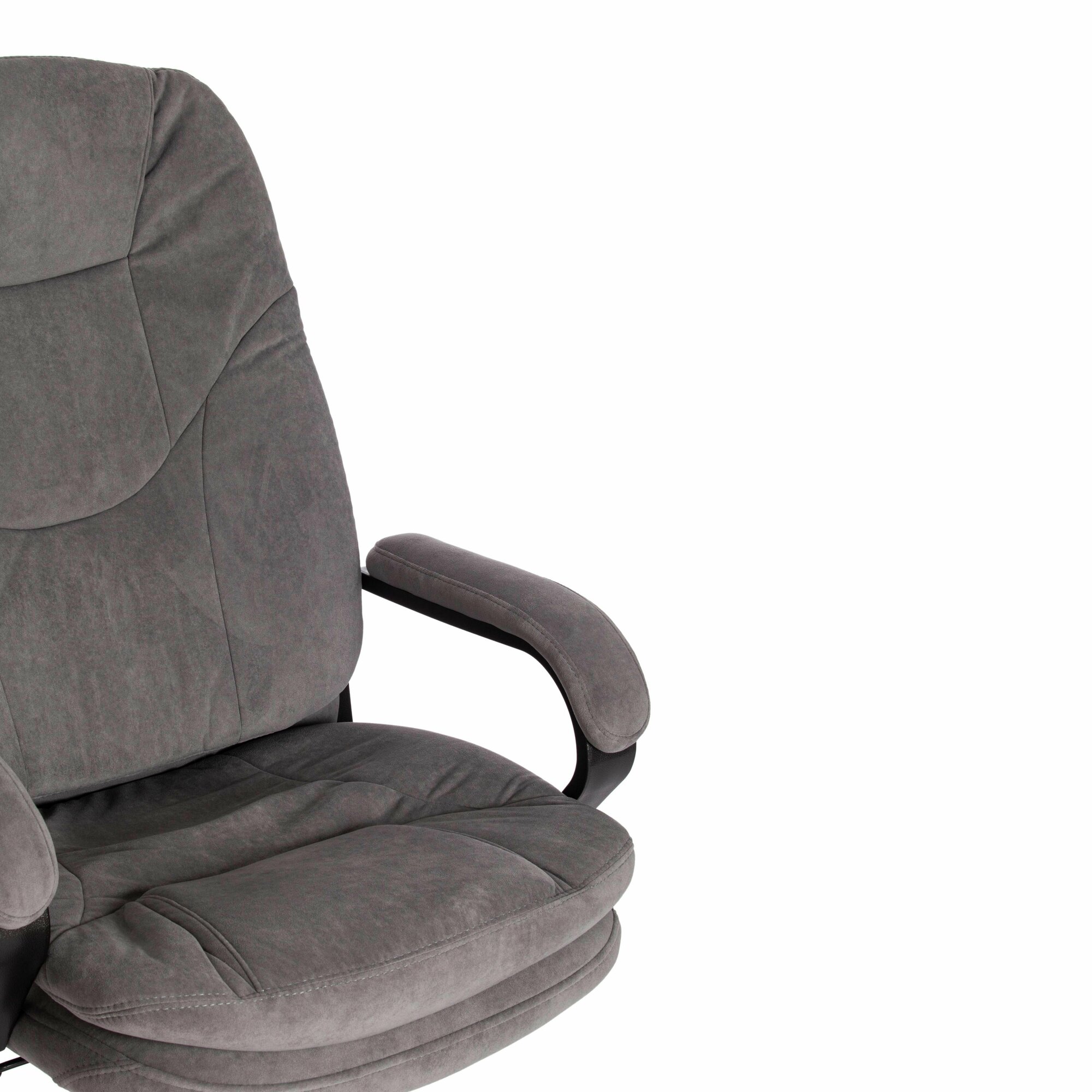 Компьютерное кресло TetChair Comfort LT офисное, обивка: флок, цвет: серый 29 - фотография № 15