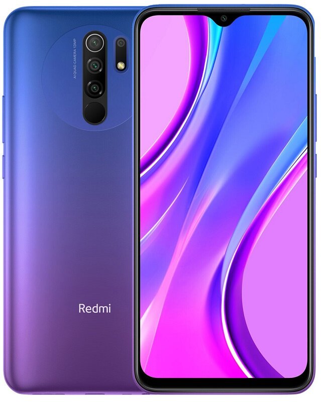Xiaomi Redmi 9 6/128 ГБ Global Rom, Dual nano SIM, фиолетовый закат