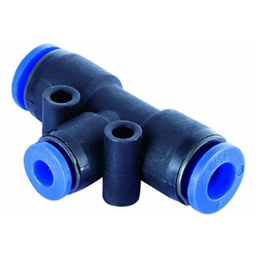 Тройник цанговый T-образный соединительный (6-6-4 мм) SHPI PGT 0604