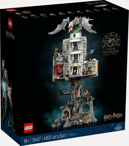 Изображение товара Конструктор LEGO Harry Potter 76417 Волшебный банк Гринготтса, Gringotts Bank, 4803 дет.