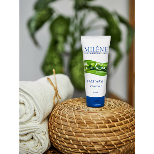 Гель для умывания с алоэ вера увлажняющий Milene Naturals, 100 мл