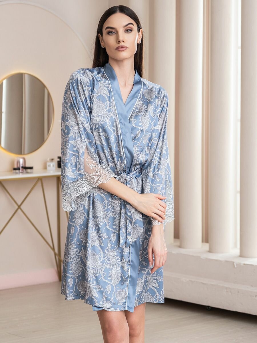 фото Халат домашнийMia-Amore 5163 "Rebecca" 2XL/3XL