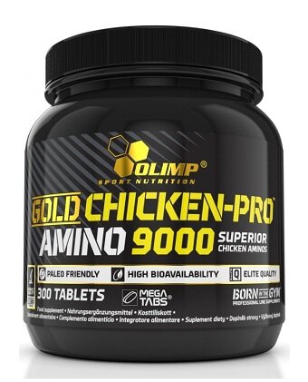 Olimp Sport Nutrition Gold Chicken Pro Amino 9000 Mega Tabs (300 таб)