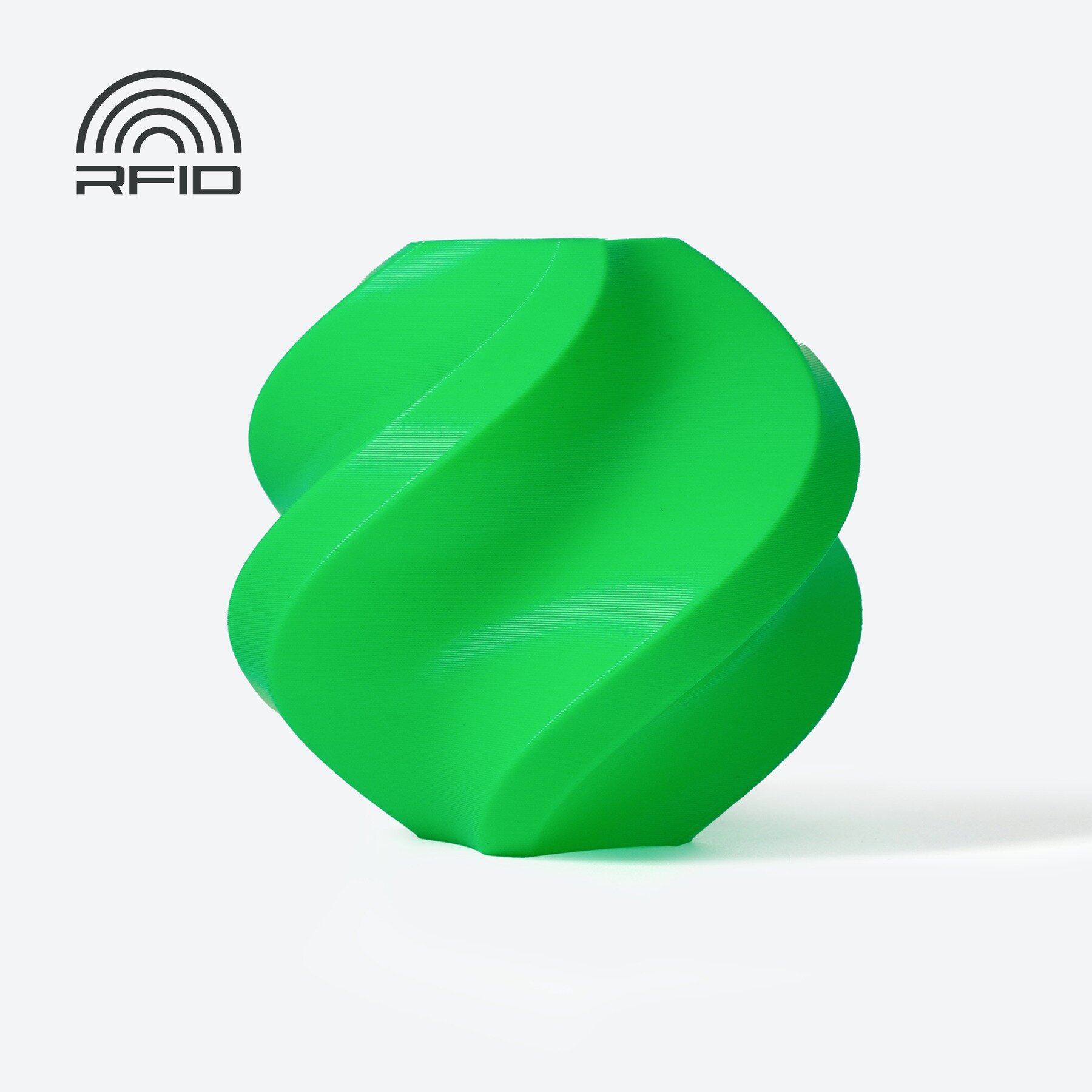 Пластик Bambu Lab PLA Basic Зеленый (Bambu Green 10501), 1кг, без катушки, 1.75мм