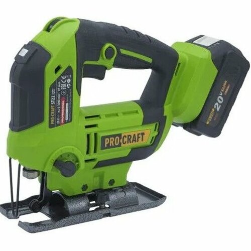 Лобзик аккумуляторный Procraft ST22 20В 85мм 4670₽