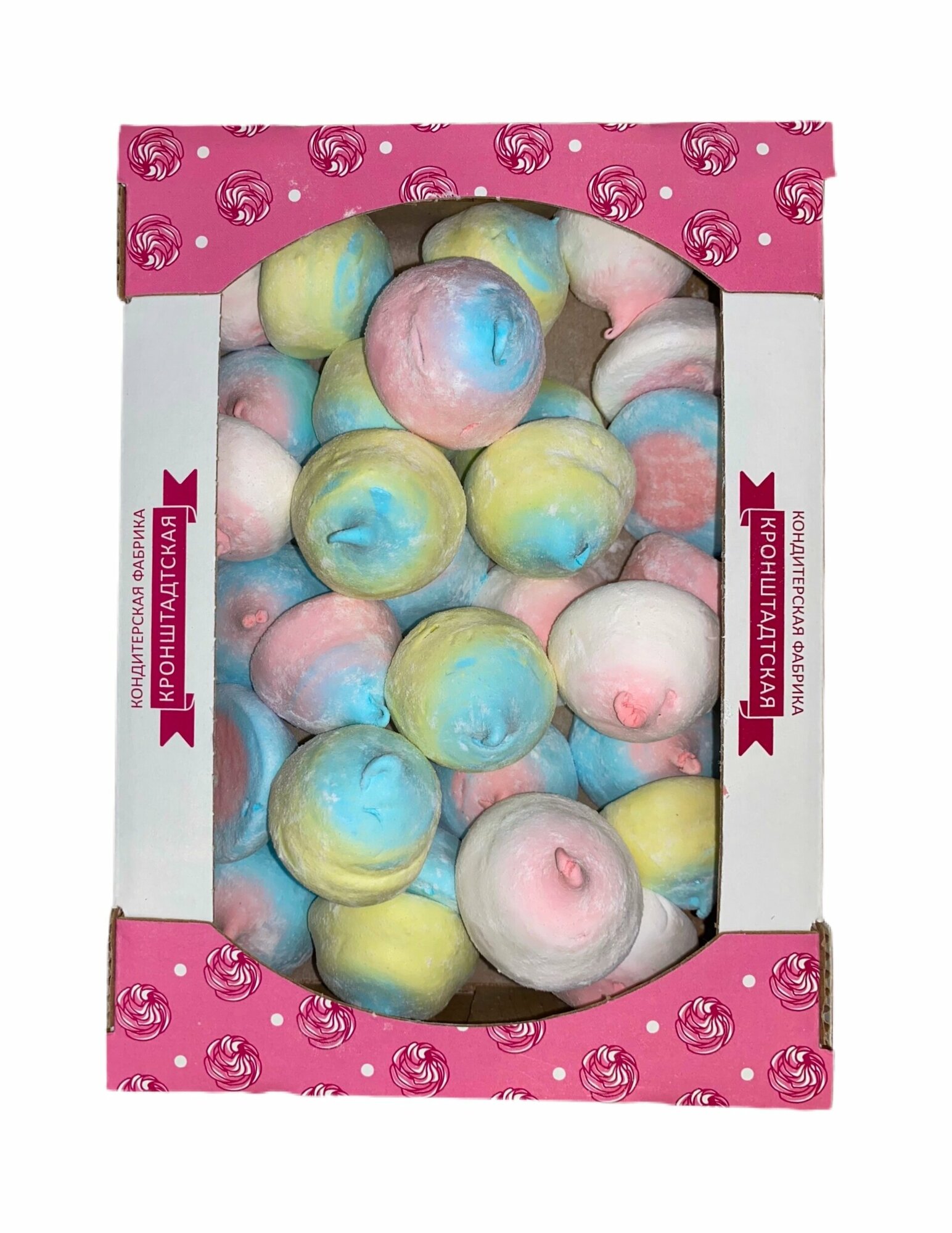 Зефир "Итальянский десерт" со вкусом "БЛЮ кюрасао", КФ "Кронштадтская", 500г