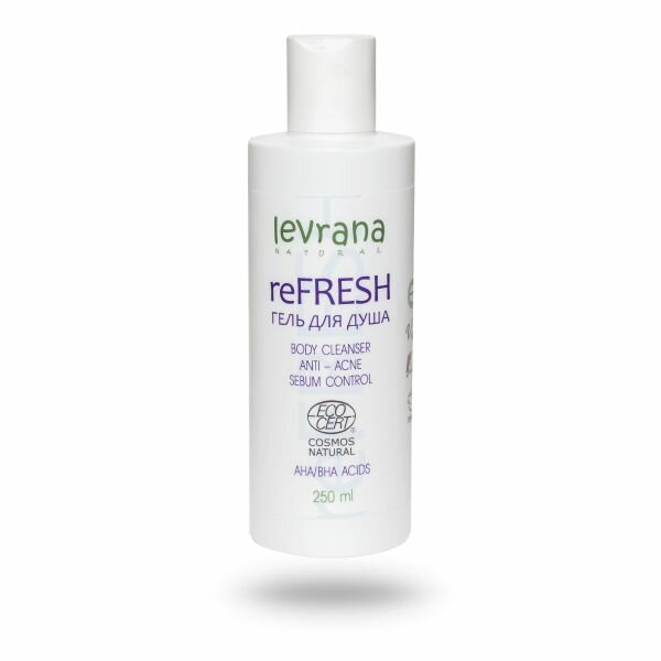 Levrana Гель для душа ReFresh, 250 мл