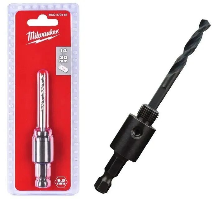 Хвостовик Milwaukee 14-30 мм / HEX 9.5 мм 4932479465