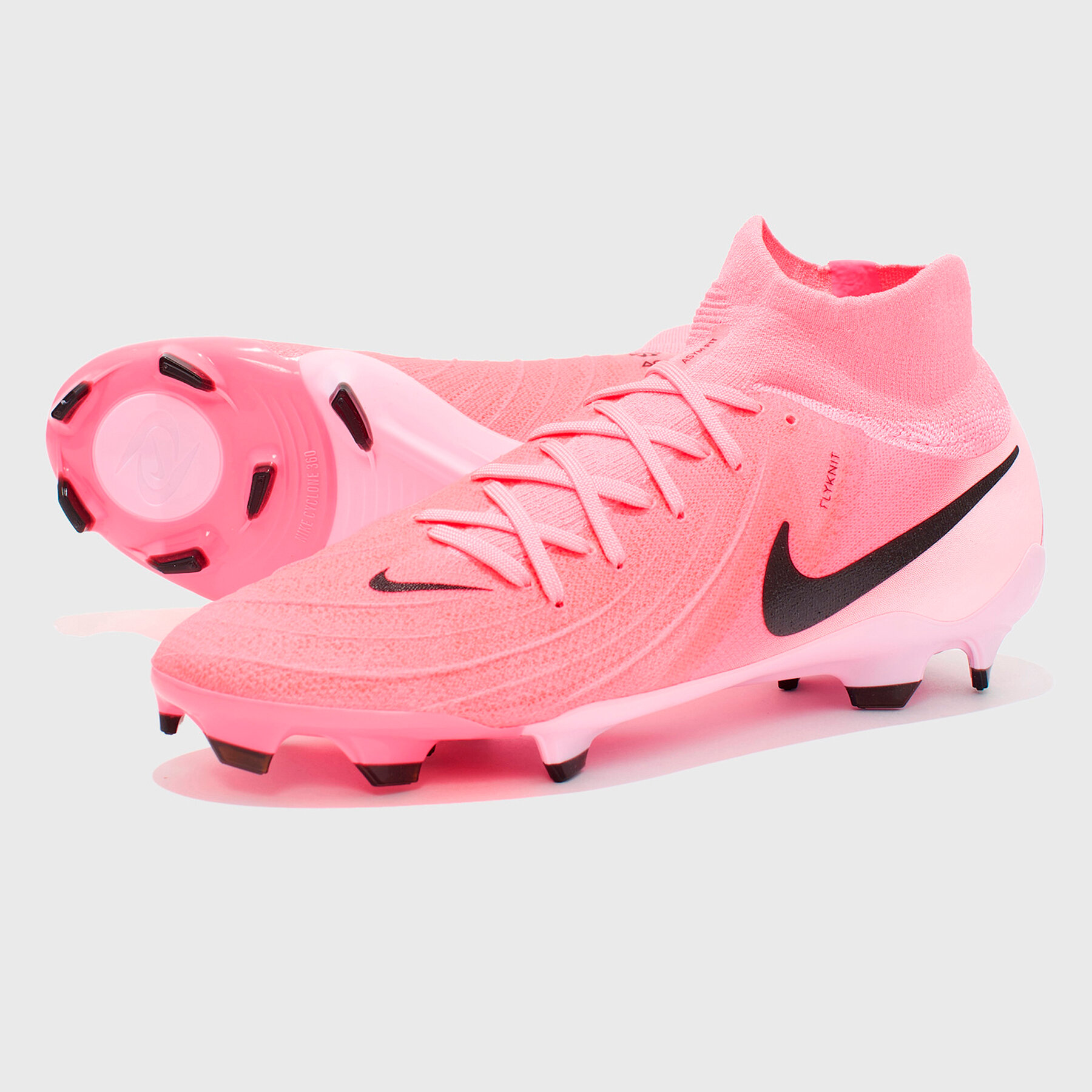 Бутсы NIKE Phantom Luna, размер 43, розовый