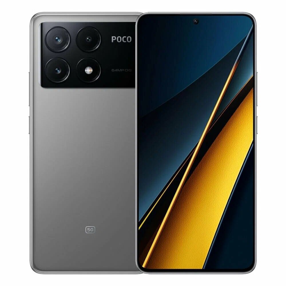 Уценка Смартфон Xiaomi POCO X6 Pro 5G 12/512 ГБ Global, Dual nano SIM, серый