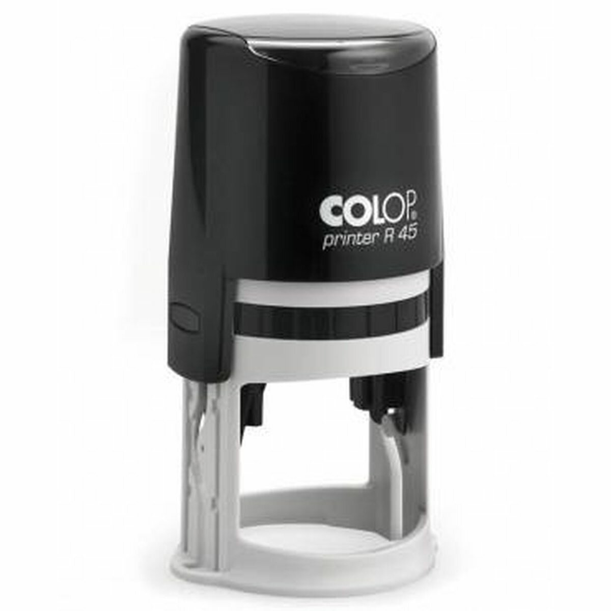 Печать самонаборная Colop R45/2 (d=45мм, 2 круга, пластик, автомат)