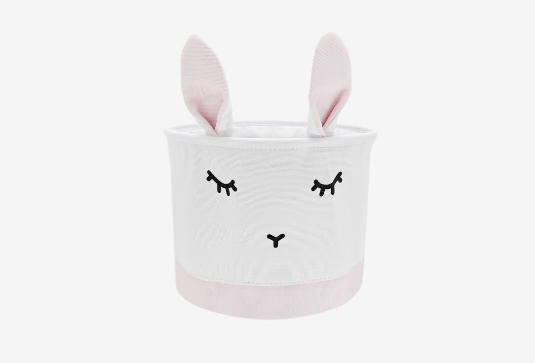 Корзина тканевая для хранения HANDY HOME Rabbit pink