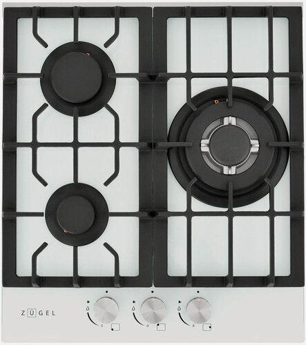 Изображение товара Газовая варочная панель Zugel ZGH451W, белая