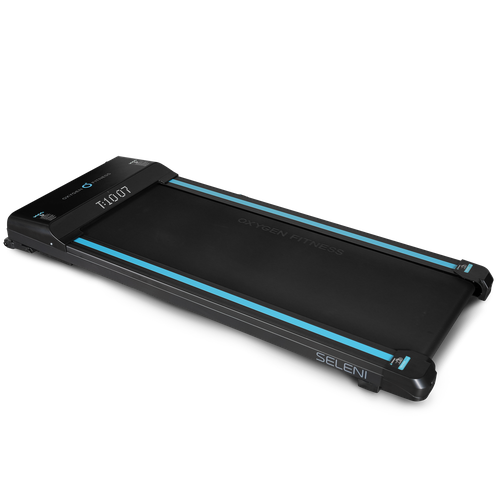 Беговая дорожка домашняя OXYGEN FITNESS SELENI, черная, до 100 кг