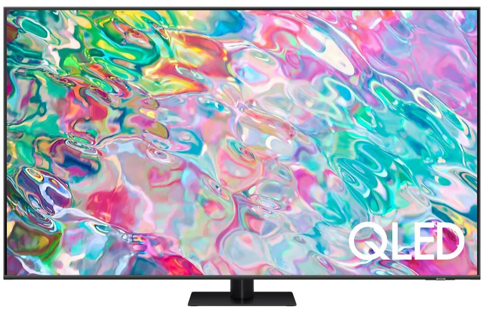 55" Телевизор Samsung QE55Q70BAU 2022 QLED, HDR, LED, titan gray