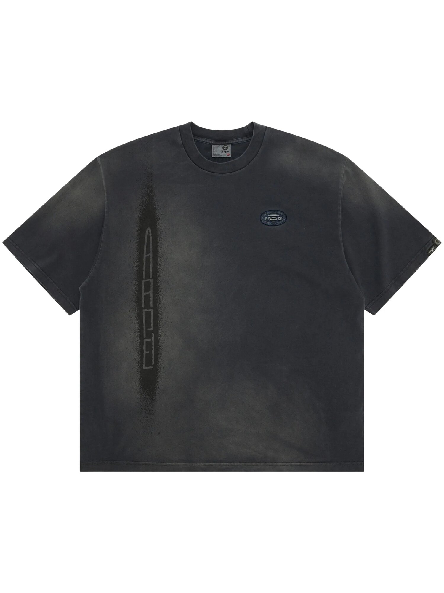 Футболка AAPE BY A BATHING APE, размер S, черный