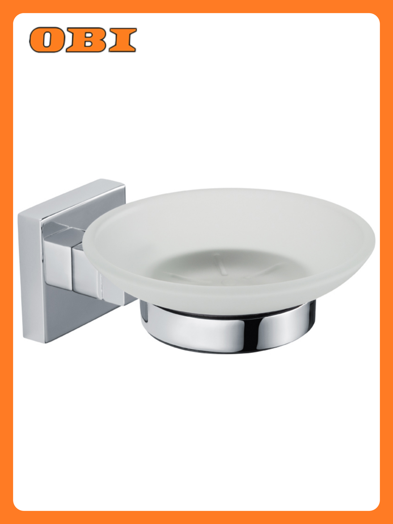 Мыльница Fixsen Metra настенная матовая хромированная 13 см