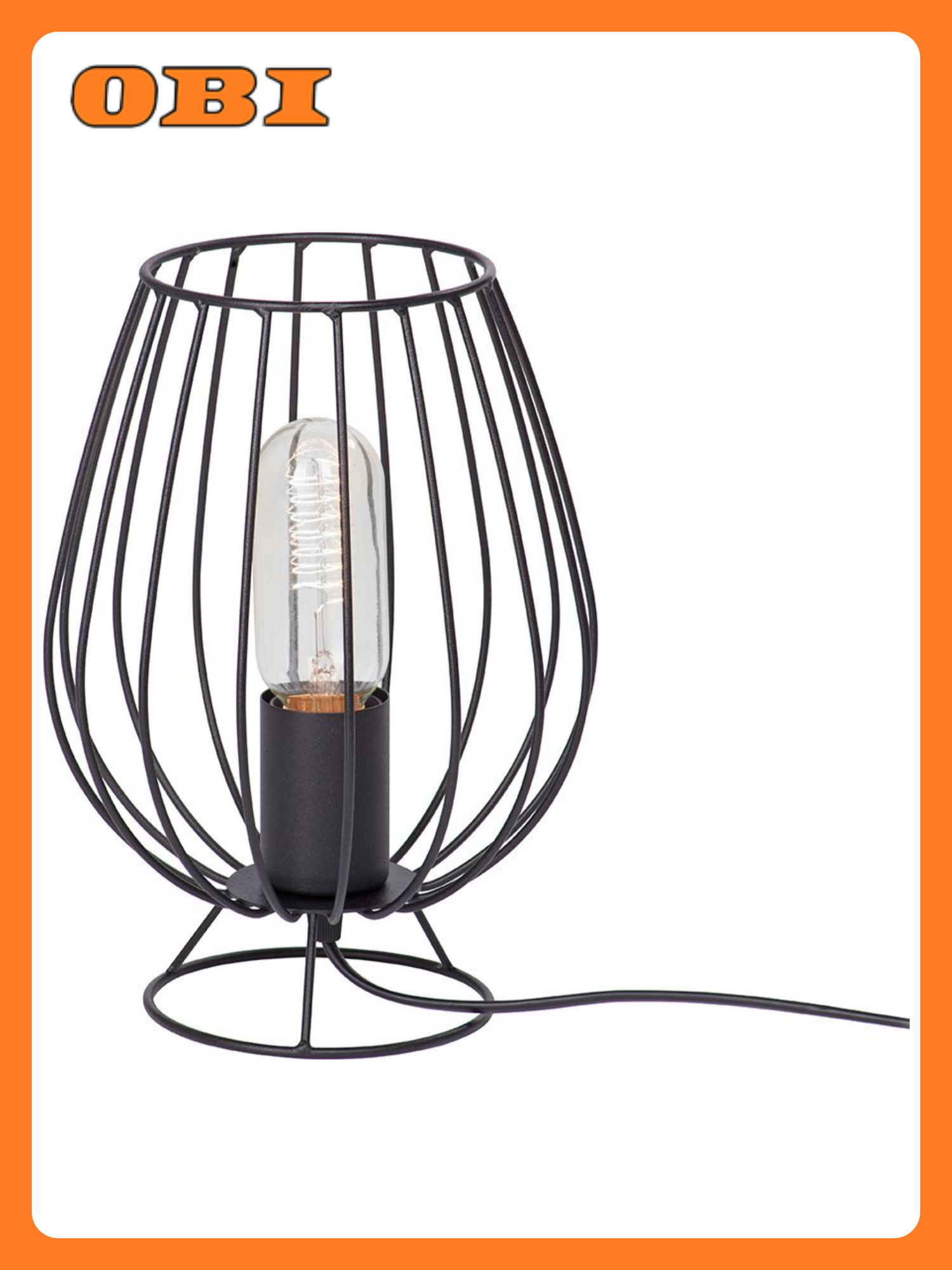 Настольная лампа Vitaluce V4296-1/1L цоколь E27 мощность 60 Вт IP20 черная