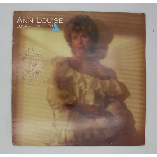 Виниловая пластинка, AnnLouise - Duva - flyg igen (с автогр