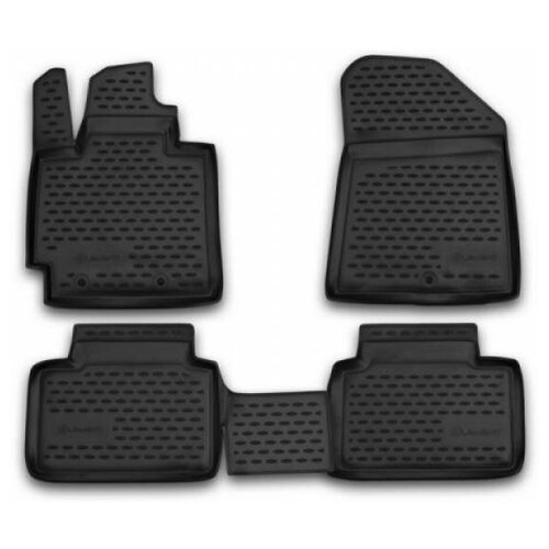 фото Коврики в салон kia soul, 2014->, 4 шт. (полиуретан) element nlc.25.49.210 element арт. nlc.25.49.210