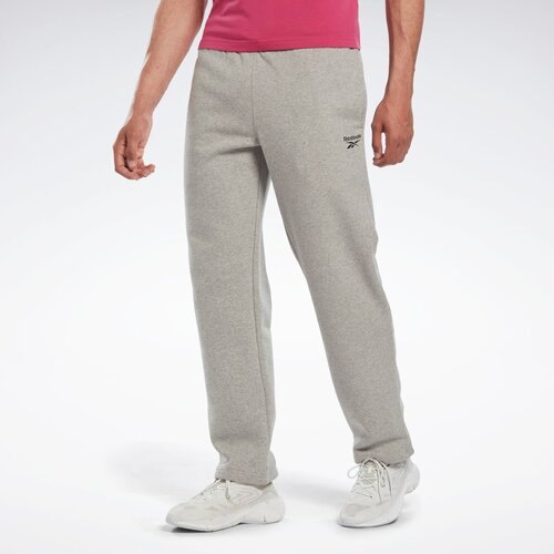  брюки Reebok, карманы, размер XL, серый