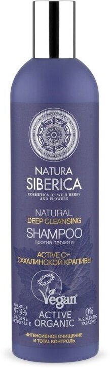 Natura Siberica Реновация Шампунь против перхоти Deep Cleansing 400мл