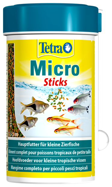 Сухой корм  для  рыб, рептилий Tetra Micro Sticks, 100 мл, 47 г