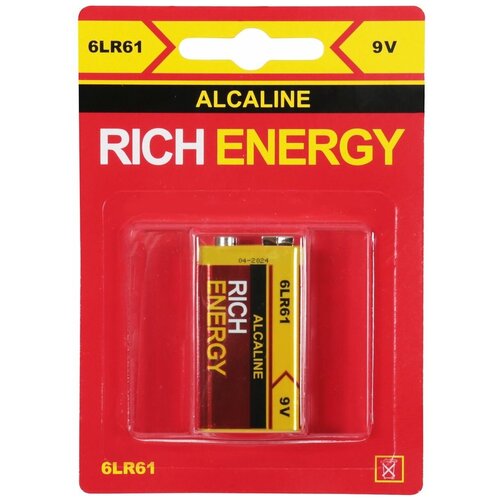 Батарейка 9V Alkaline 6LR61 (крона)