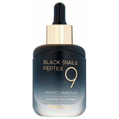 FarmStay Эмульсия для лица Black Snail & Peptide 9 Perfect Emulsion, 35 мл